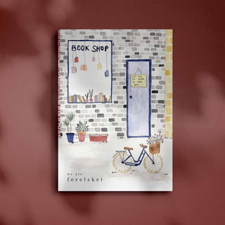 we are Forelsket Magazin On a wednesday in a Cafe