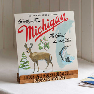 Schallplattenhalter personalisiert