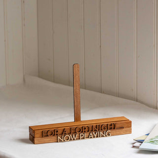 Schallplattenhalter personalisiert