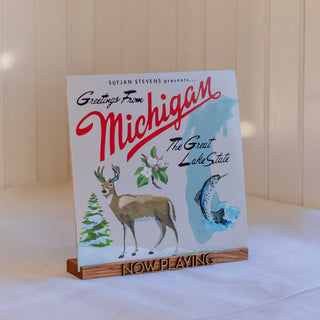 Schallplattenhalter personalisiert