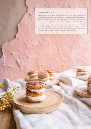 we are forelsket vegane Cremeschnitten Törtchen
