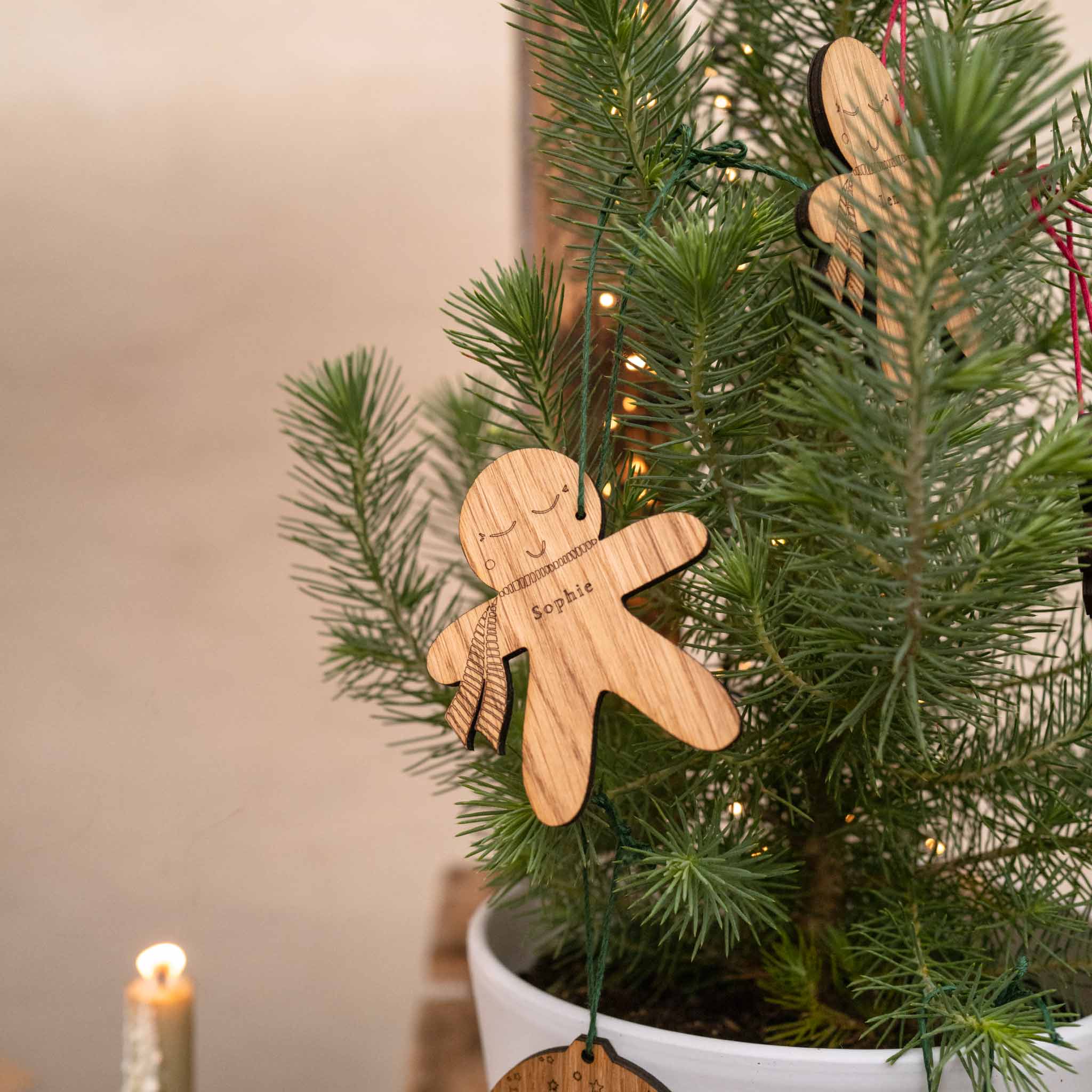 Anhänger personalisiert: Lebkuchen – we are forelsket